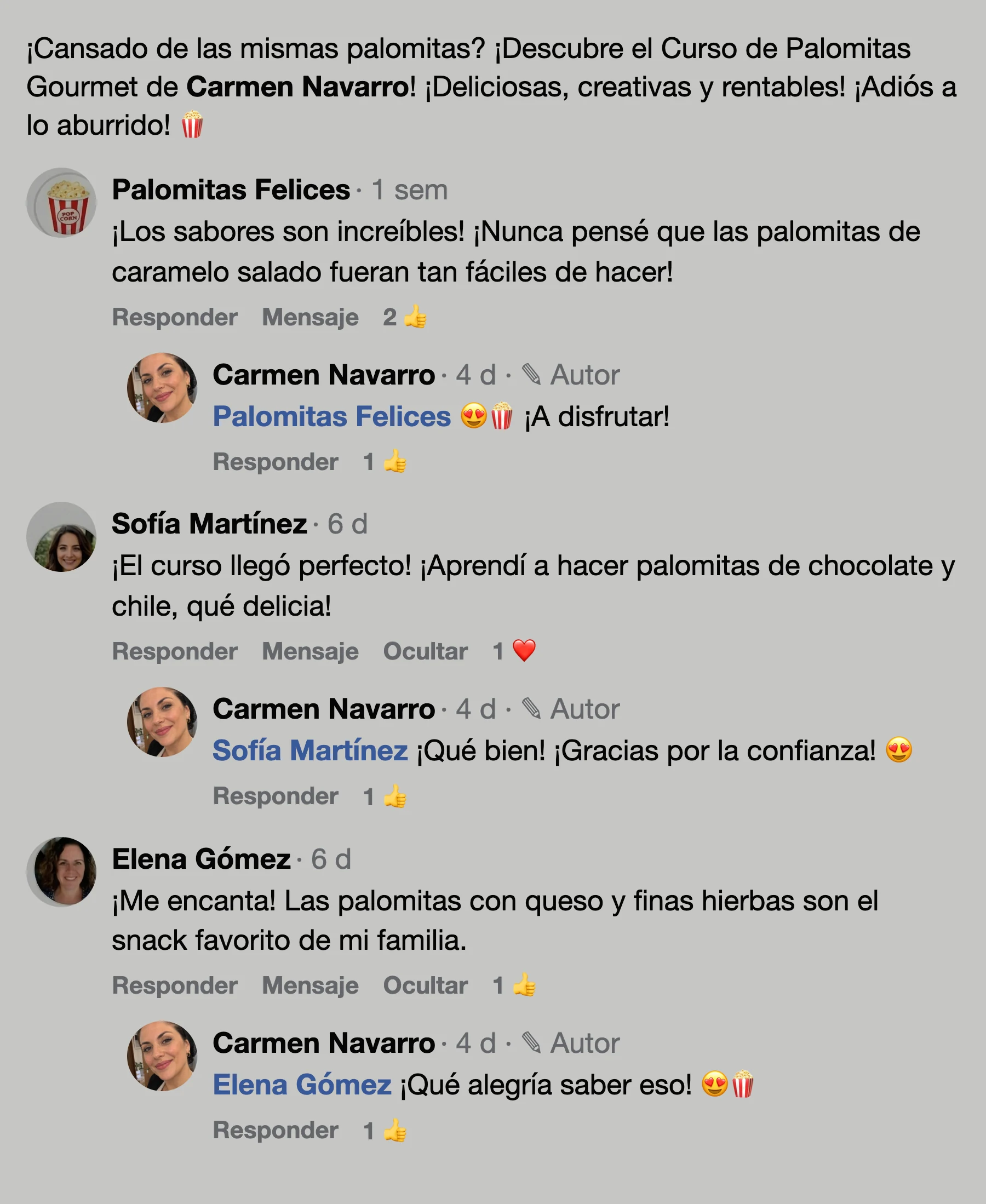 Testimonio de alumna 3